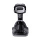 Беспроводной сканер штрих-кода MERTECH CL-2410 BLE Dongle P2D USB black + зарядно-коммуникационная подставка (Cradle) в Нижнем Новгороде