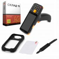 Комплект для маркировки ТСД MERTECH MovFast S45, арт. 10013 + ПО Клеверенс Магазин 15