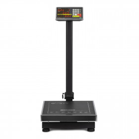 Торговые напольные весы M-ER 335 ACLP-150.20 "TURTLE" с расчетом стоимости товара LED