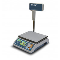 Торговые настольные весы M-ER 322 ACPX-15.2 "Ibby" LCD